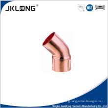 J9008 forged copper 45 deg socket elbow copper plumbing fittings for sale